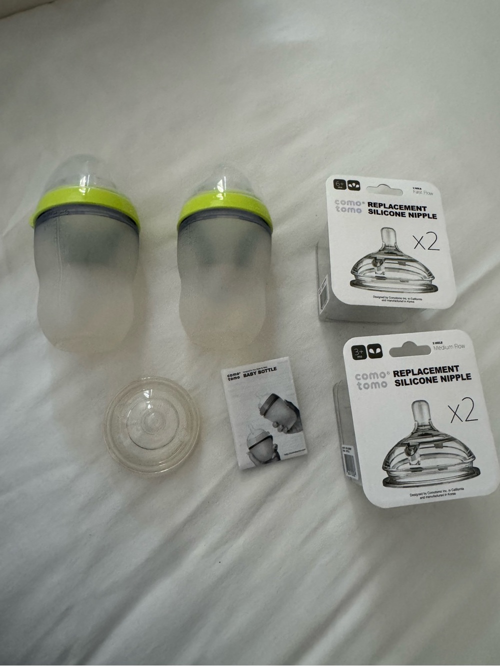 Comotomo bottle lot